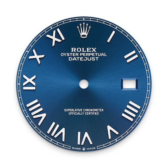 rolex M126300-0029   - Il quadrante blu vivo