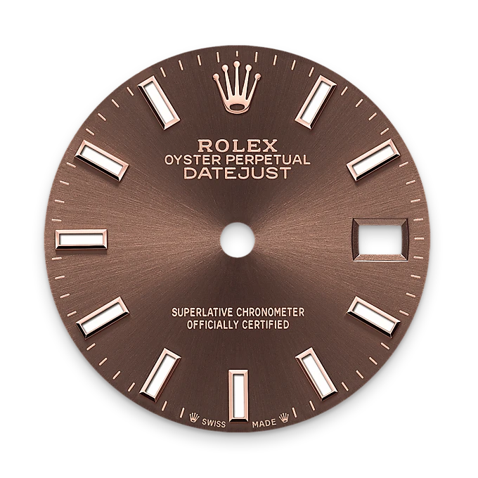 rolex M279161-0017   - Il quadrante cioccolato