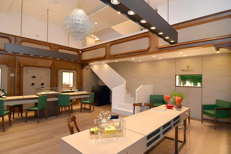 contatti Monetti - rivenditore autorizzato di orologi rolex