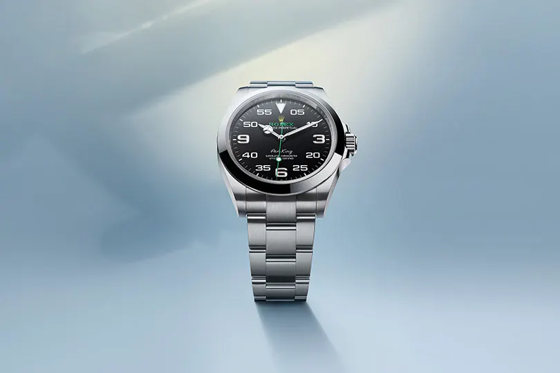 Scopri Rolex Air-King presso Monetti, rivenditore Autorizzato Rolex a Napoli