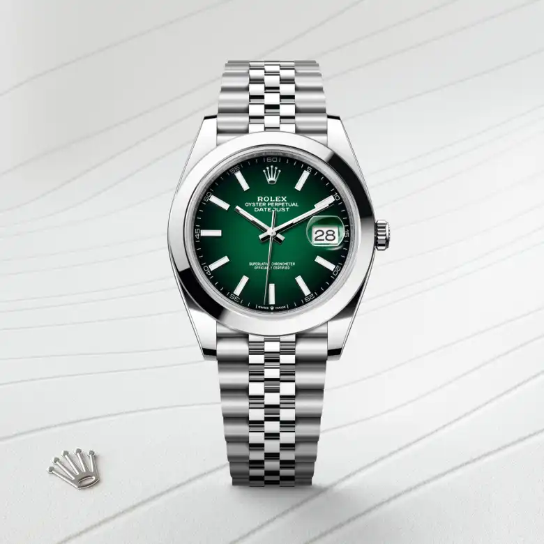 rolex M126300-0026   - Il quadrante verde ombré