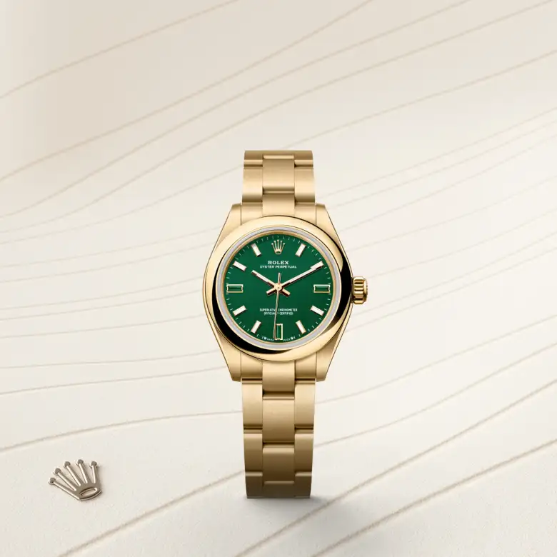 rolex M276208-0002   - Quadrante green stone