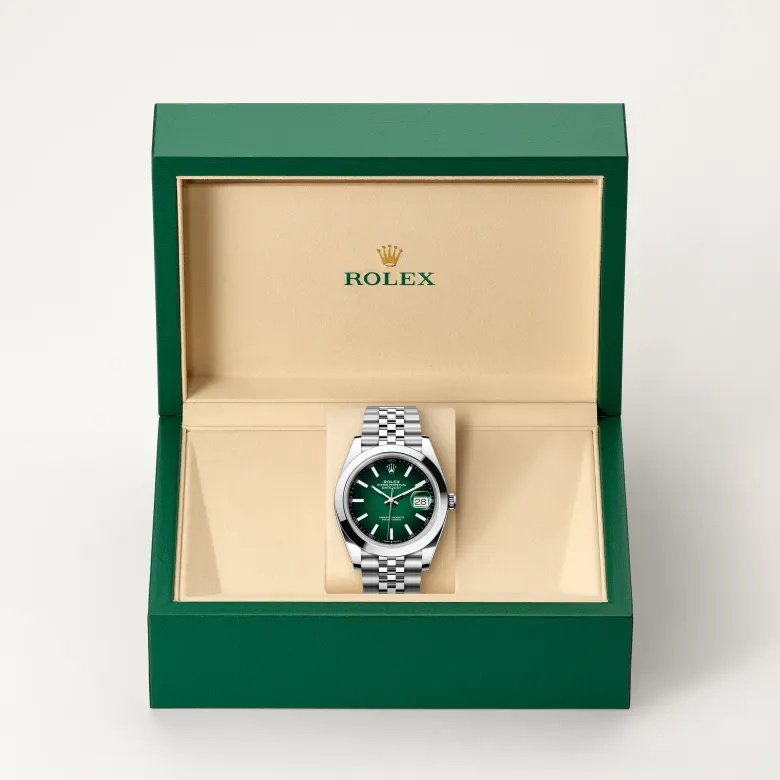rolex M126300-0026   - Il quadrante verde ombré