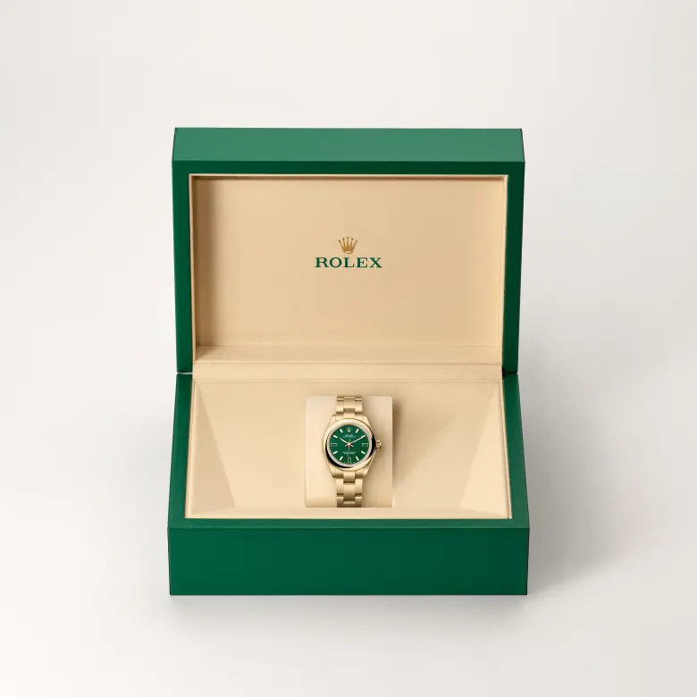 rolex M276208-0002   - Quadrante green stone