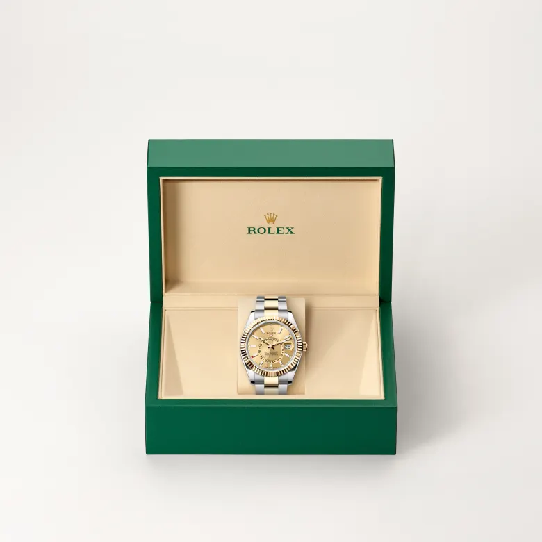 rolex M336933-0001   - Il quadrante color champagne