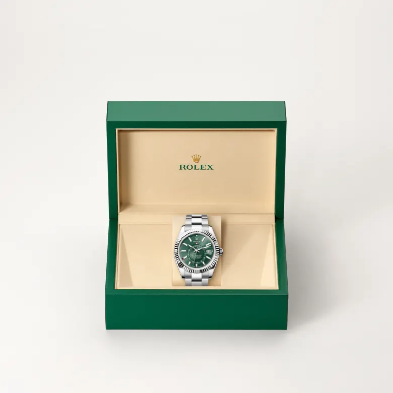 rolex M336934-0001   - Quadrante verde menta