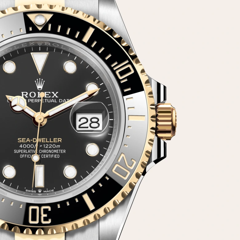 IENA×oggi Rolex Sea-Dweller watch: Oystersteel and yellow gold - m126603