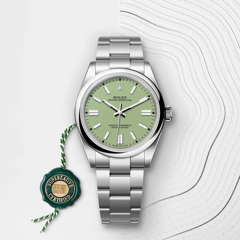 rolex M134300-0006   - Quadrante pistachio