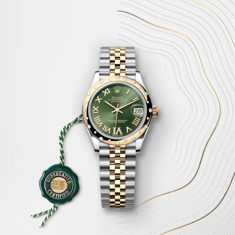 rolex M278343RBR-0016   - Il quadrante verde oliva