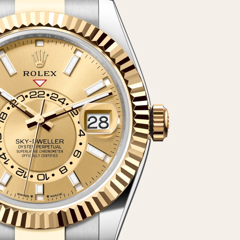 rolex M336933-0001   - Il quadrante color champagne