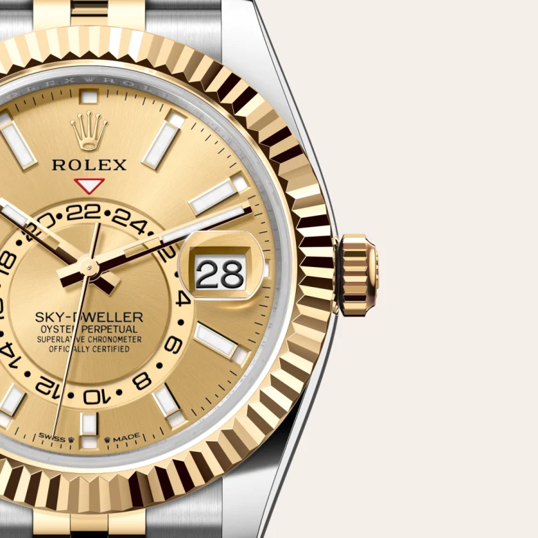 rolex M336933-0002   - Il quadrante color champagne