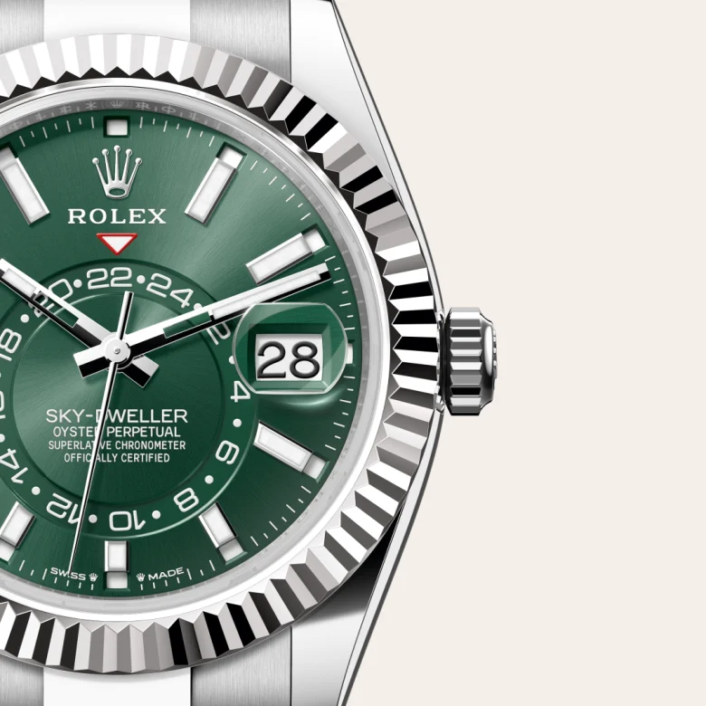 rolex M336934-0001   - Quadrante verde menta