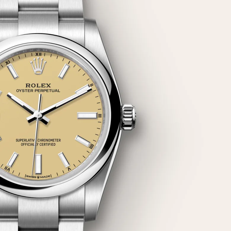 rolex M124200-0007   - Quadrante beige