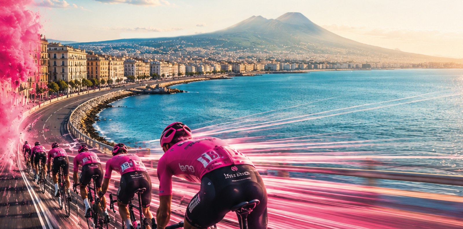 Monetti celebra il Giro d'Italia 2026